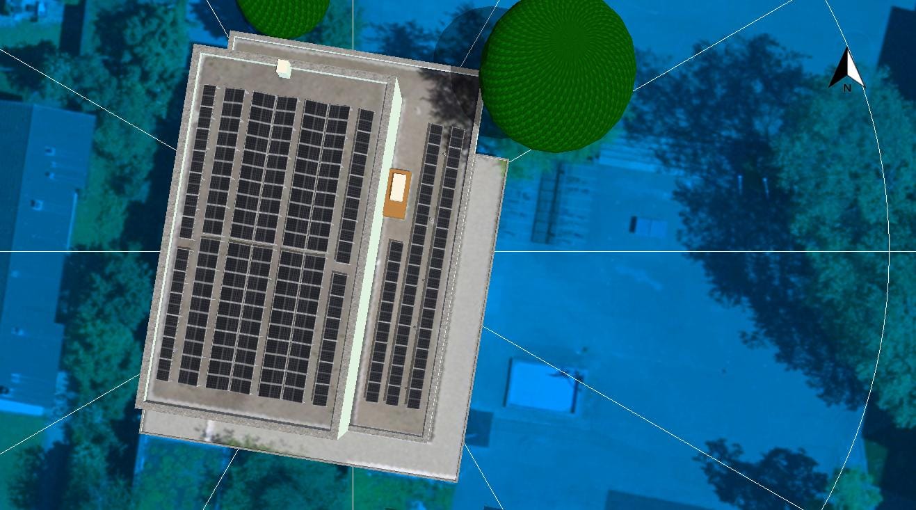 Gebäude Planung und Auslgegen von Photovoltaikanlagen