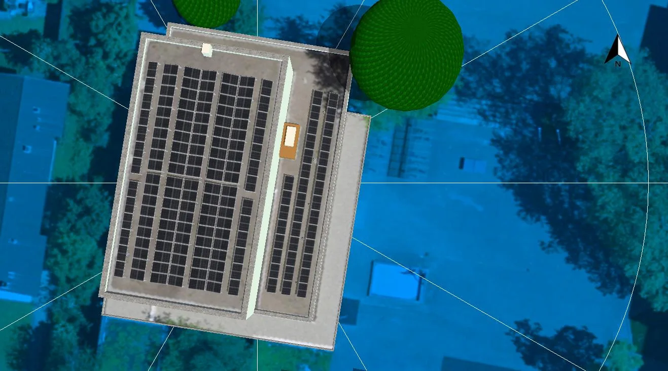 Gebäude Planung und Auslgegen von Photovoltaikanlagen